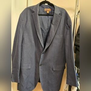 Mens Sport Coat Size 4XLT, Blue
